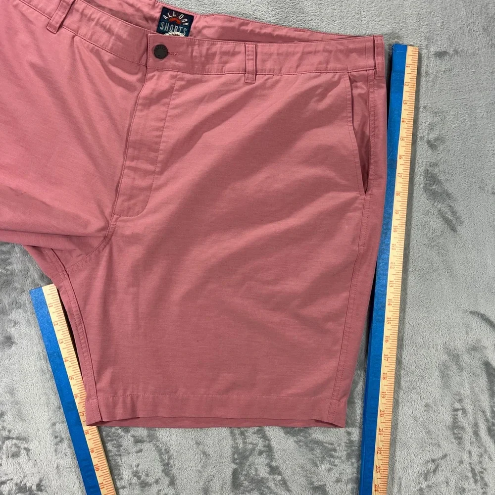 FAHERTY All Day Shorts Mens 46 Pink Stretch Hybrid EBS2400 Summer Outdoor